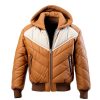 mens-brown-sheepskin-leather-puffer-jacket